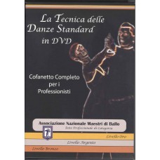 DVD DANZE STANDARD BRONZO ARGENTO ORO ANMB